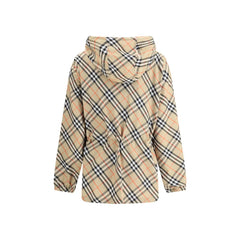 Chaqueta con capucha a cuadros Burberry Archivio