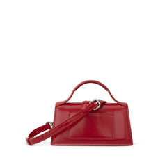 Bolso de mano de piel roja Jacquemus