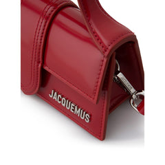 Bolso de mano de piel roja Jacquemus
