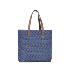 Bolso tote de mezclilla bordado de Fendi