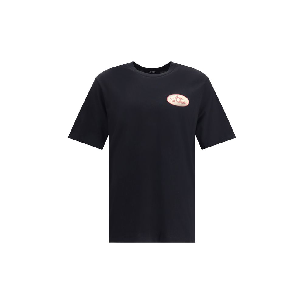Camiseta con parche de la estación Amiri