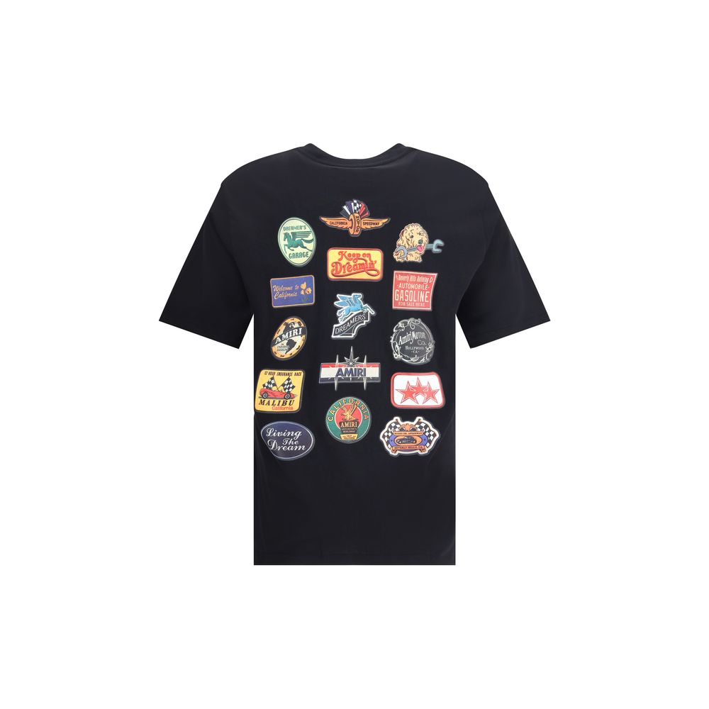 Camiseta con parche de la estación Amiri
