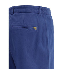 Pantalones acampanados de algodón Chloé