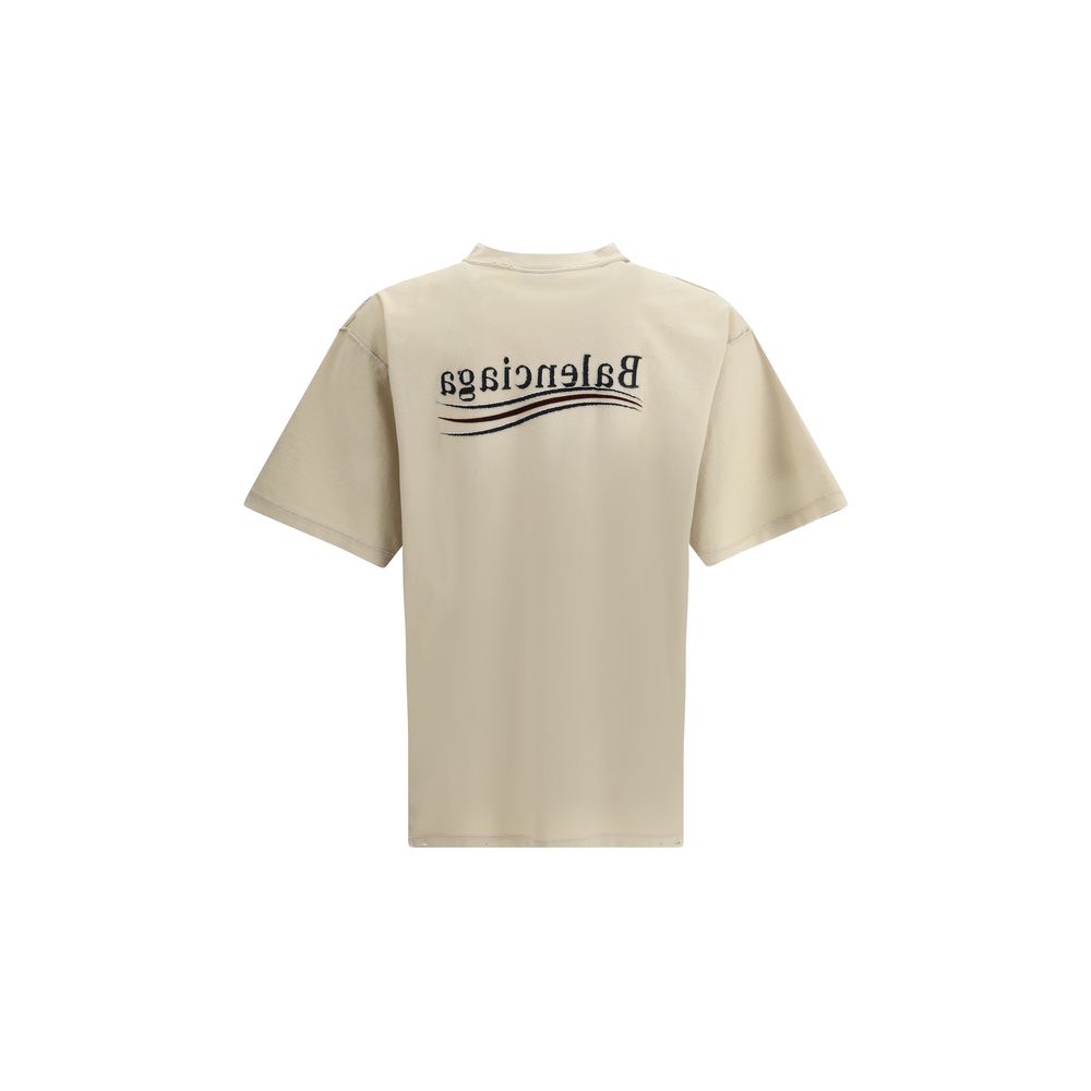 Camiseta Balenciaga del revés