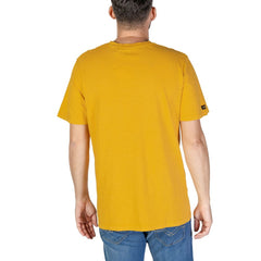 Camiseta de algodón naranja Superdry