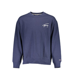 Suéter azul de algodón para hombre de Tommy Hilfiger