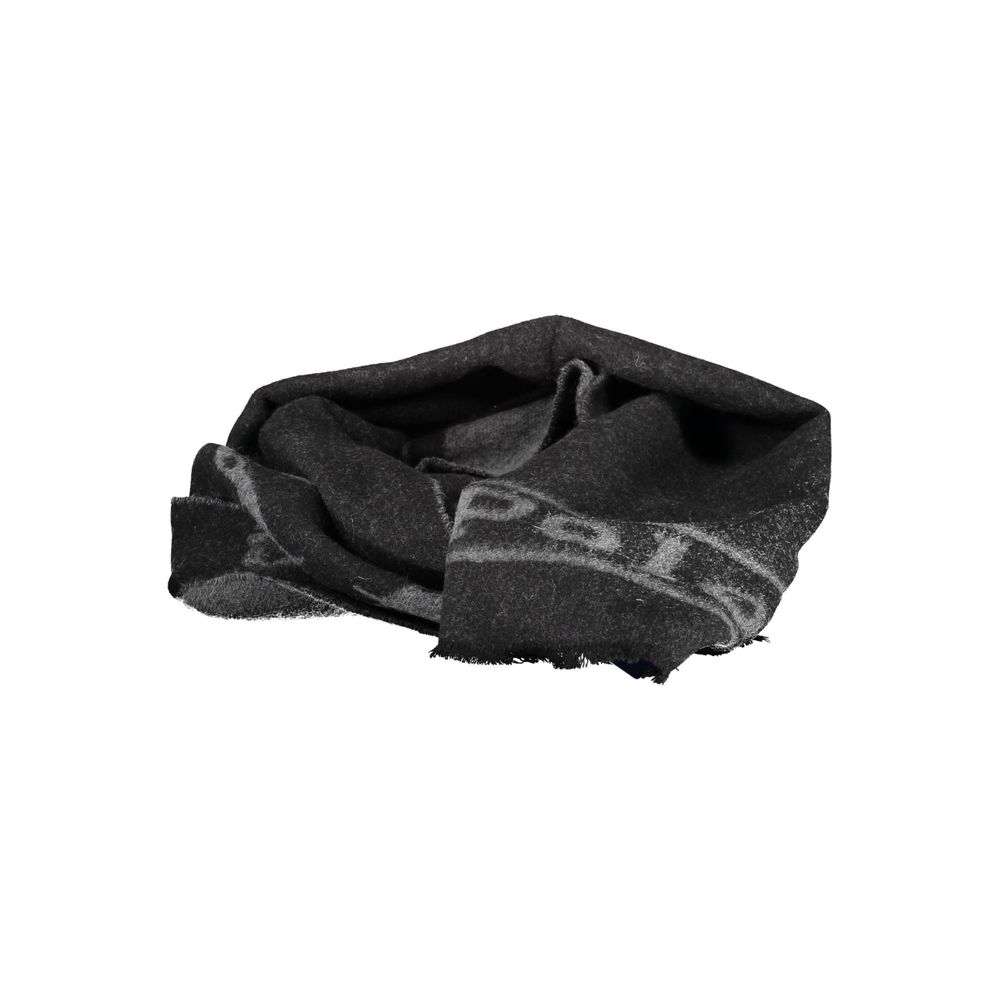 Bufanda de nailon negra Ralph Lauren