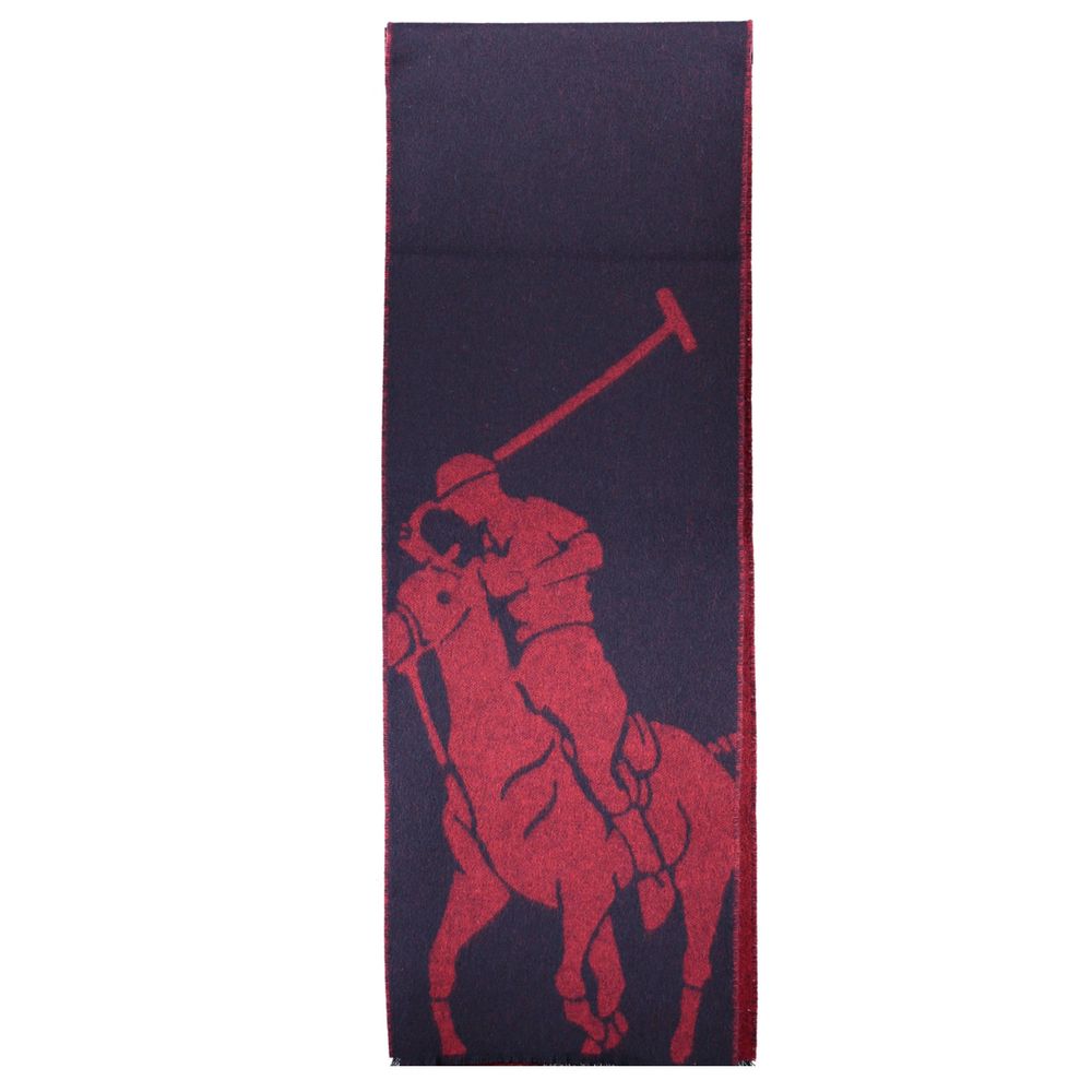 Bufanda de nailon azul Ralph Lauren