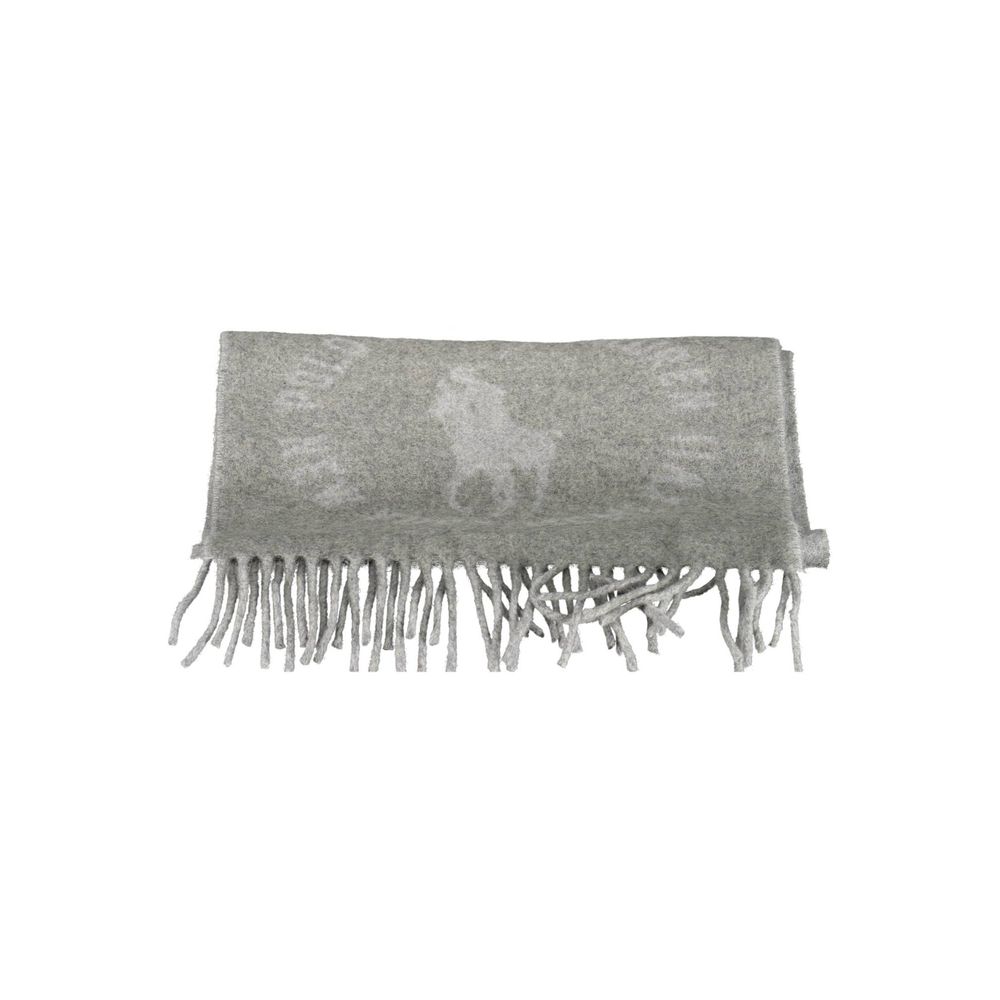 Bufanda de nailon gris Ralph Lauren