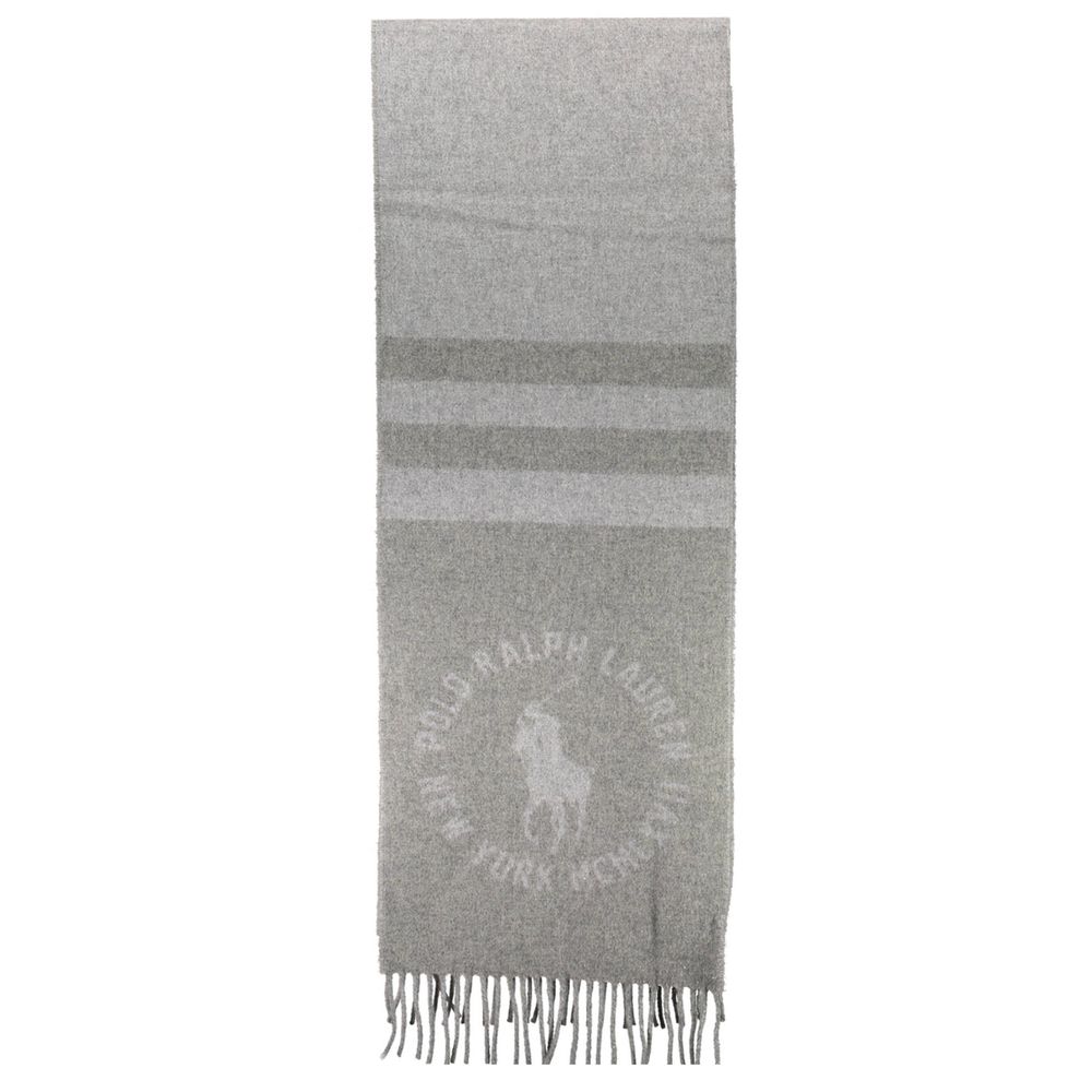 Bufanda de nailon gris Ralph Lauren