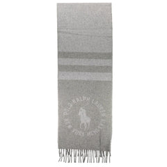 Bufanda de nailon gris Ralph Lauren