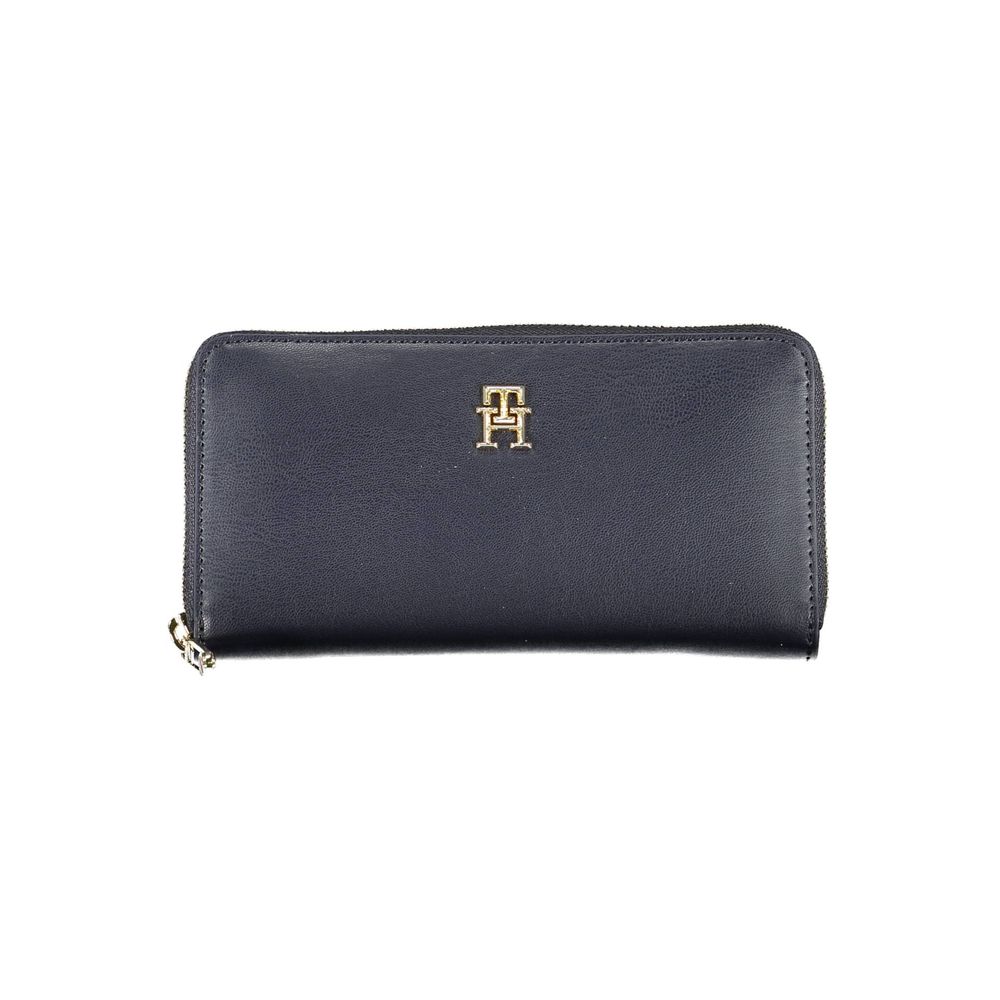 Cartera de polietileno azul Tommy Hilfiger