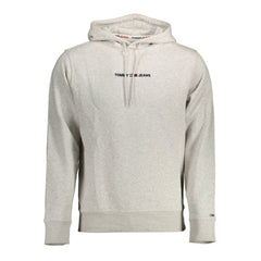 Suéter gris de algodón para hombre de Tommy Hilfiger