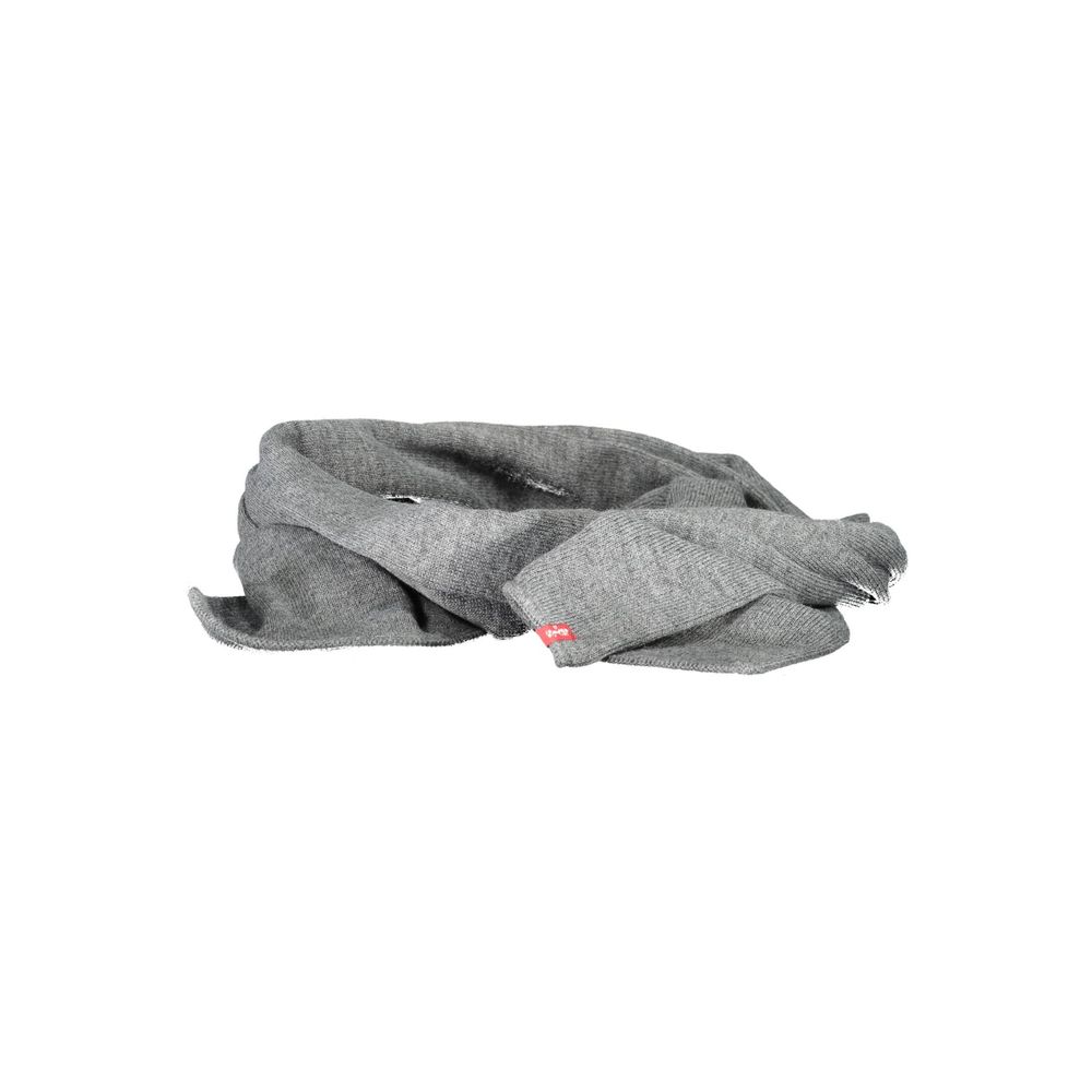 Bufanda de marabú gris de Levi's