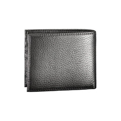 Cartera de cuero negra Tommy Hilfiger