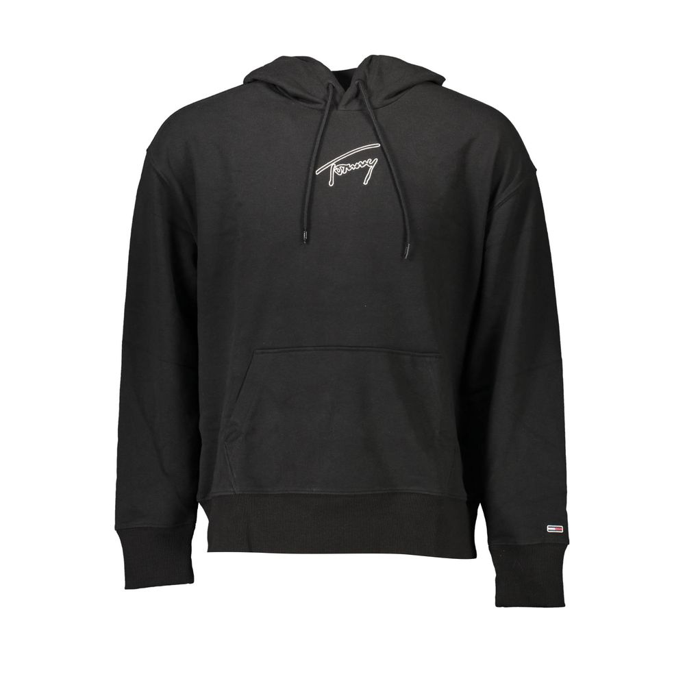 Suéter Tommy Hilfiger de algodón negro para hombre