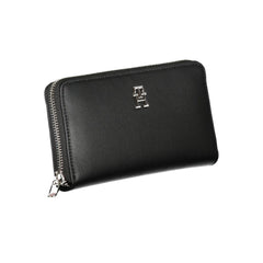 Cartera de poliéster negra Tommy Hilfiger