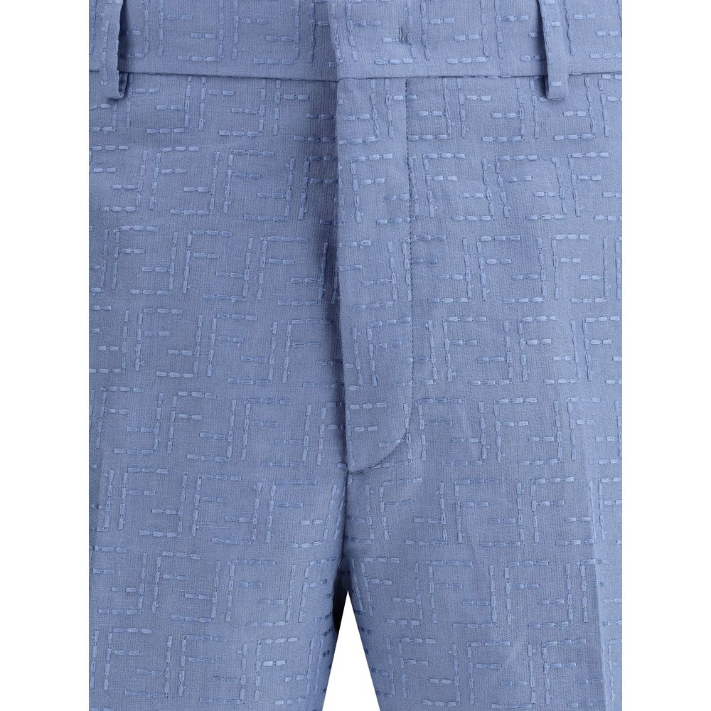 Pantalones cortos de lino Fendi