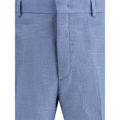 Pantalones cortos de lino Fendi