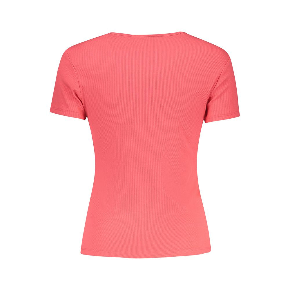 Tops y camisetas de algodón rosa de Tommy Hilfiger
