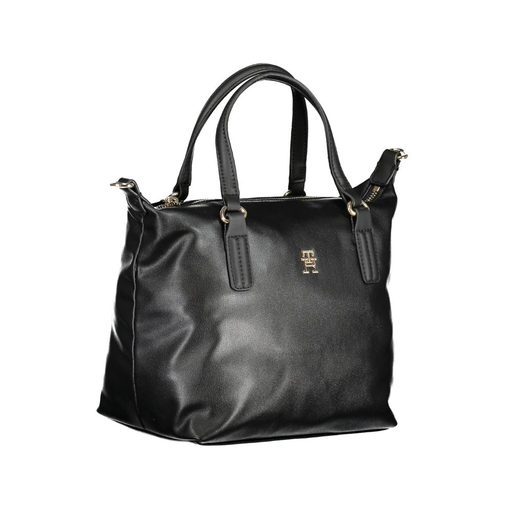 Bolso de mano Tommy Hilfiger de poliéster negro