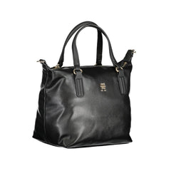 Bolso de mano Tommy Hilfiger de poliéster negro
