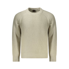 Suéter de lana beige de Hugo Boss