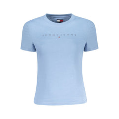 Tops y camisetas de algodón azul de Tommy Hilfiger