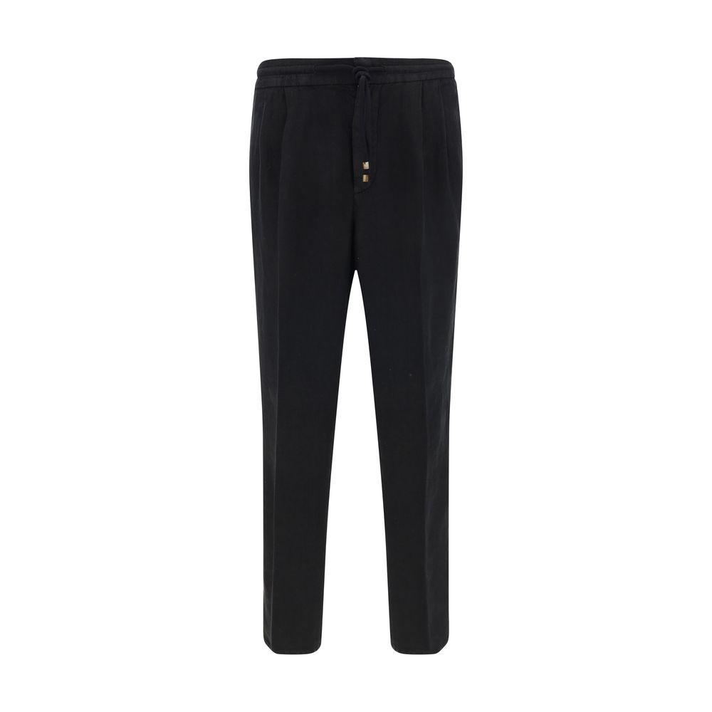 Brunello Cucinelli Pantalones De Lino
