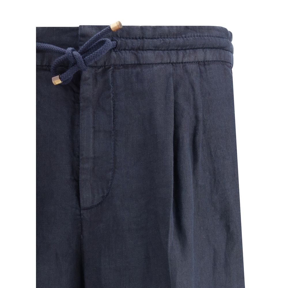 Brunello Cucinelli Pantalones De Lino