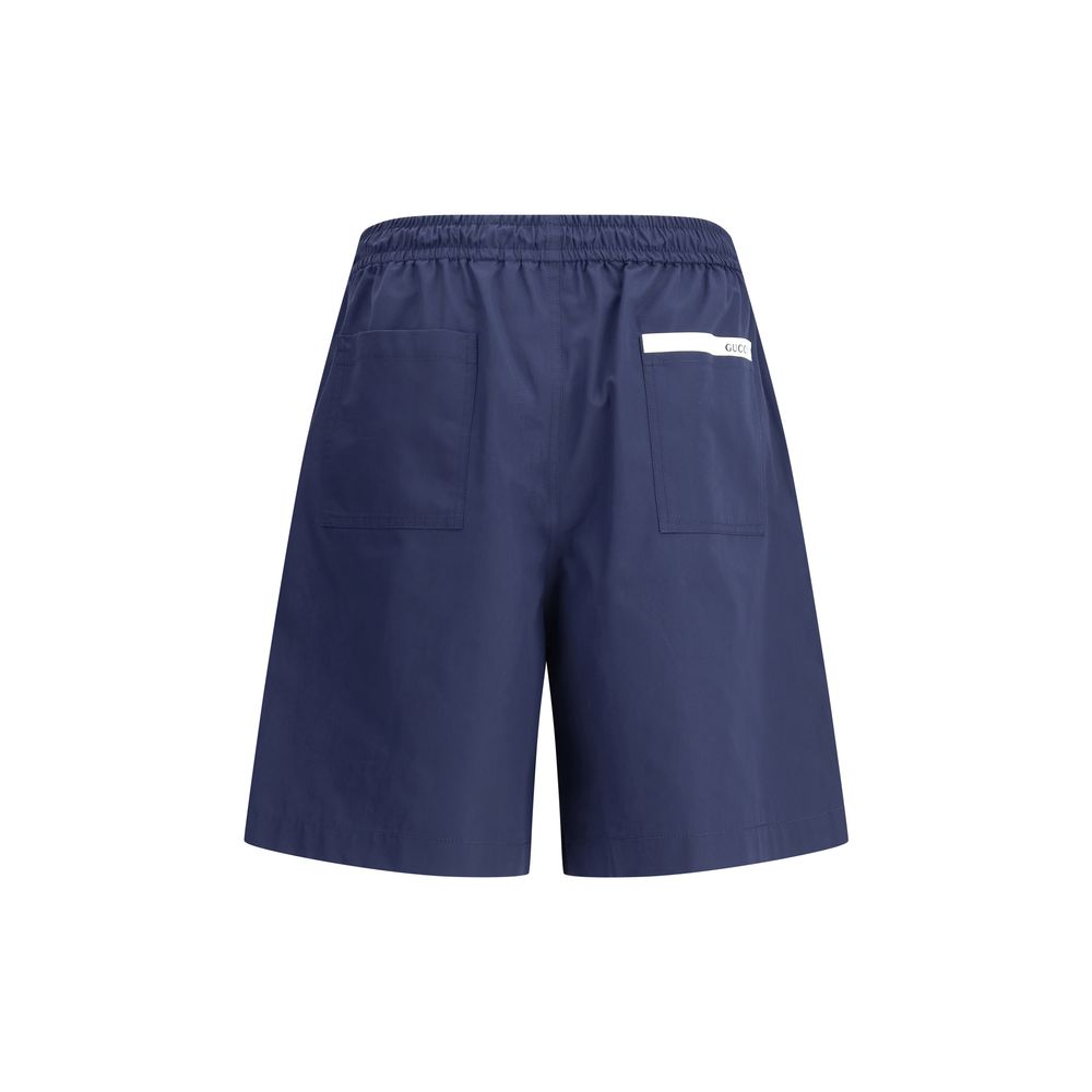 Pantalones cortos con el logotipo de Gucci