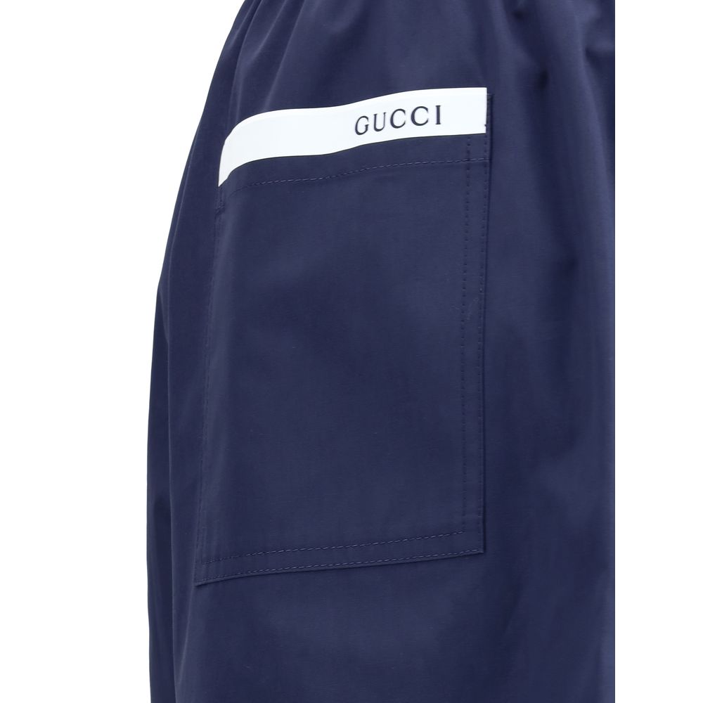 Pantalones cortos con el logotipo de Gucci