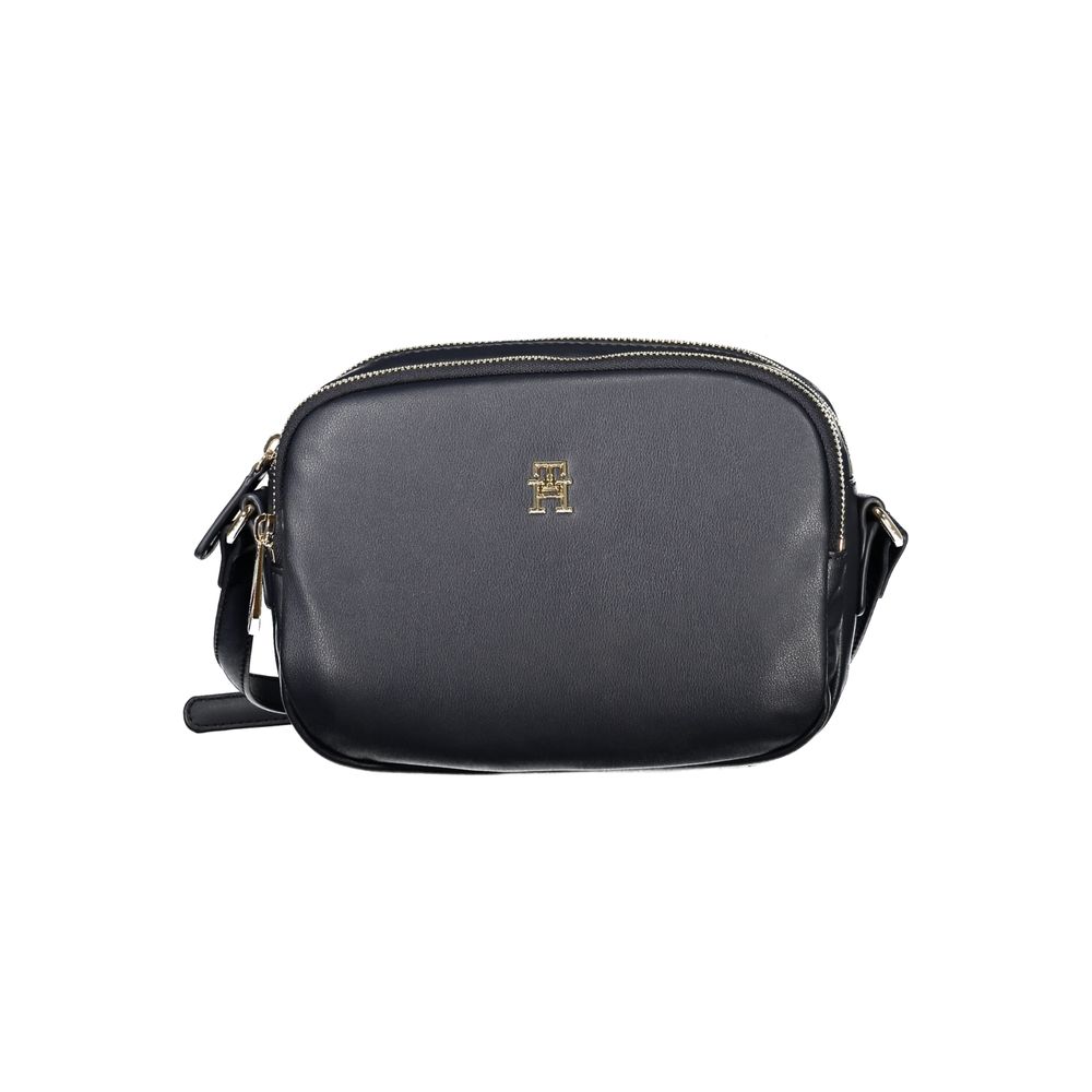 Bolso de mano azul de poliéster de Tommy Hilfiger