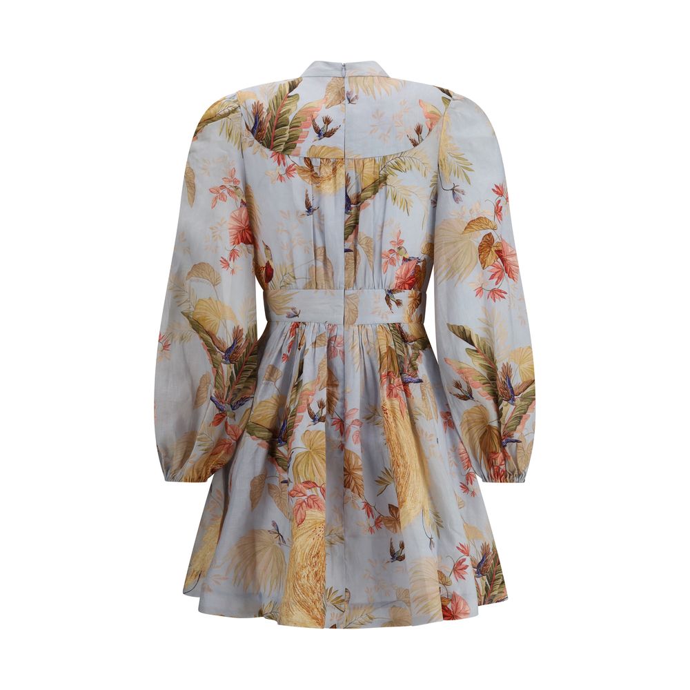 Vestido mini con escote pronunciado Ascension de Zimmermann
