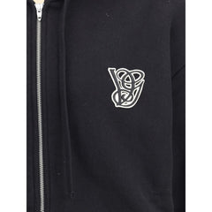 Sudadera con capucha y logotipo de Valentino