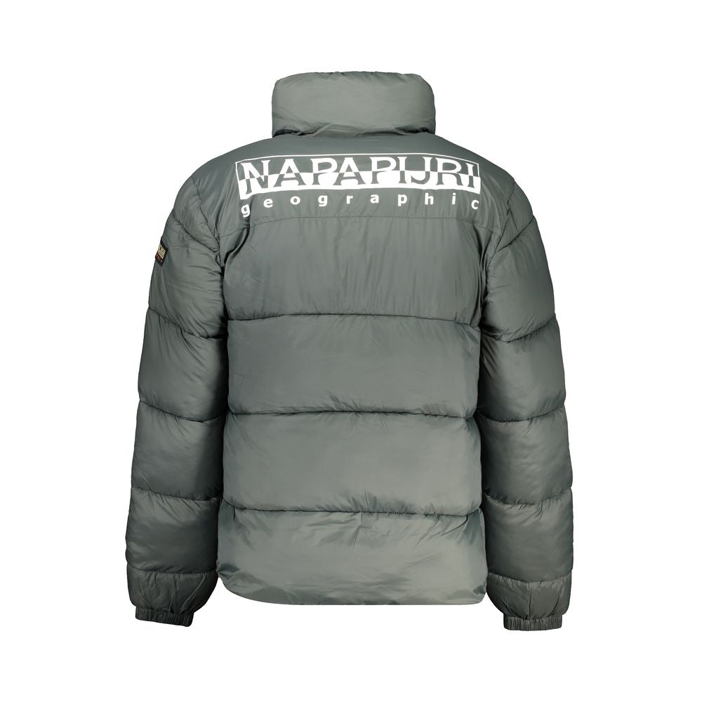 Chaqueta de poliamida verde Napapijri