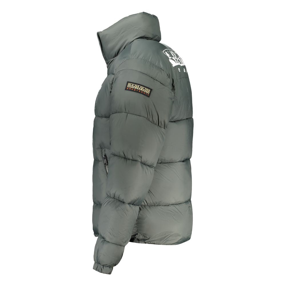 Chaqueta de poliamida verde Napapijri
