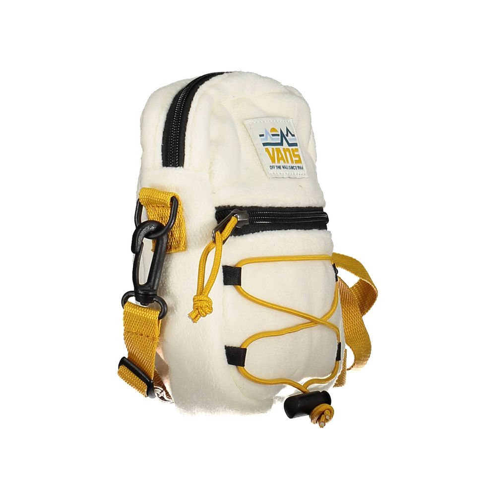 Bolso de hombro de poliéster blanco de Vans