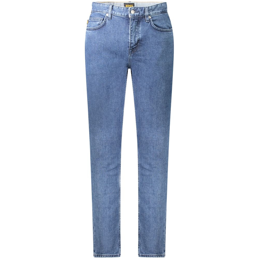 Vaqueros azules de algodón para hombre de Hugo Boss