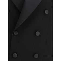 Vestido blazer cruzado de Saint Laurent
