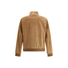 Chaqueta bomber de ante Gucci