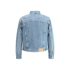 Chaqueta vaquera con doble G de Gucci