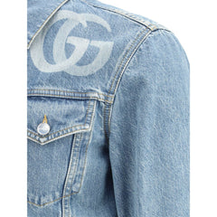 Chaqueta vaquera con doble G de Gucci