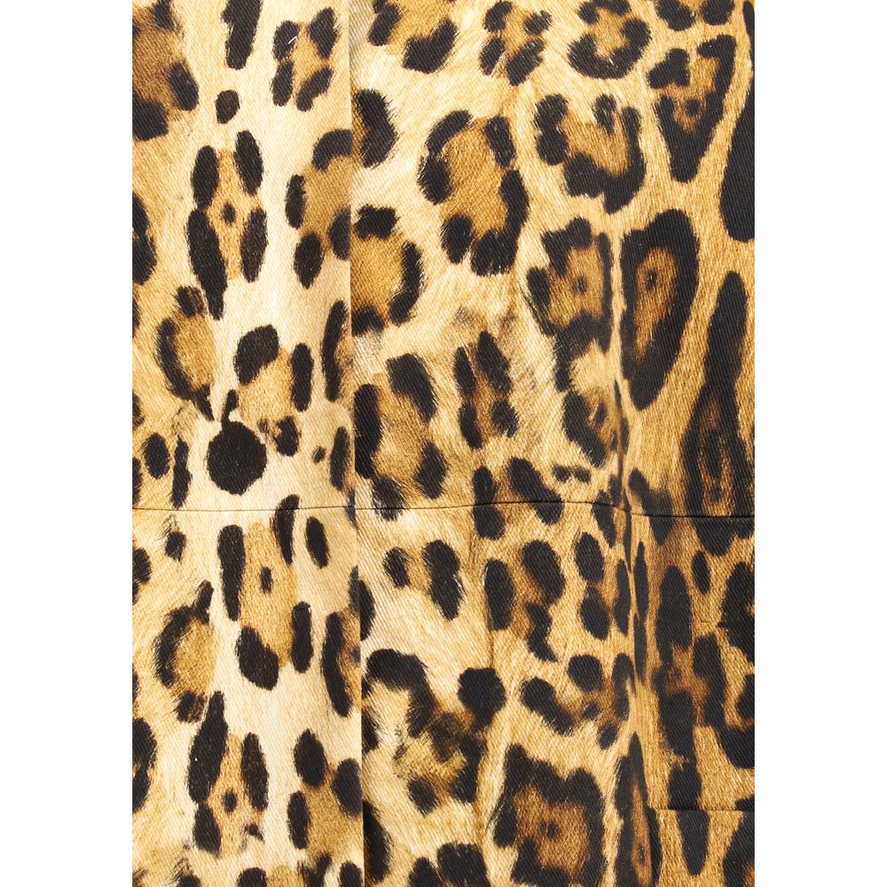 Abrigo Prada con estampado animal
