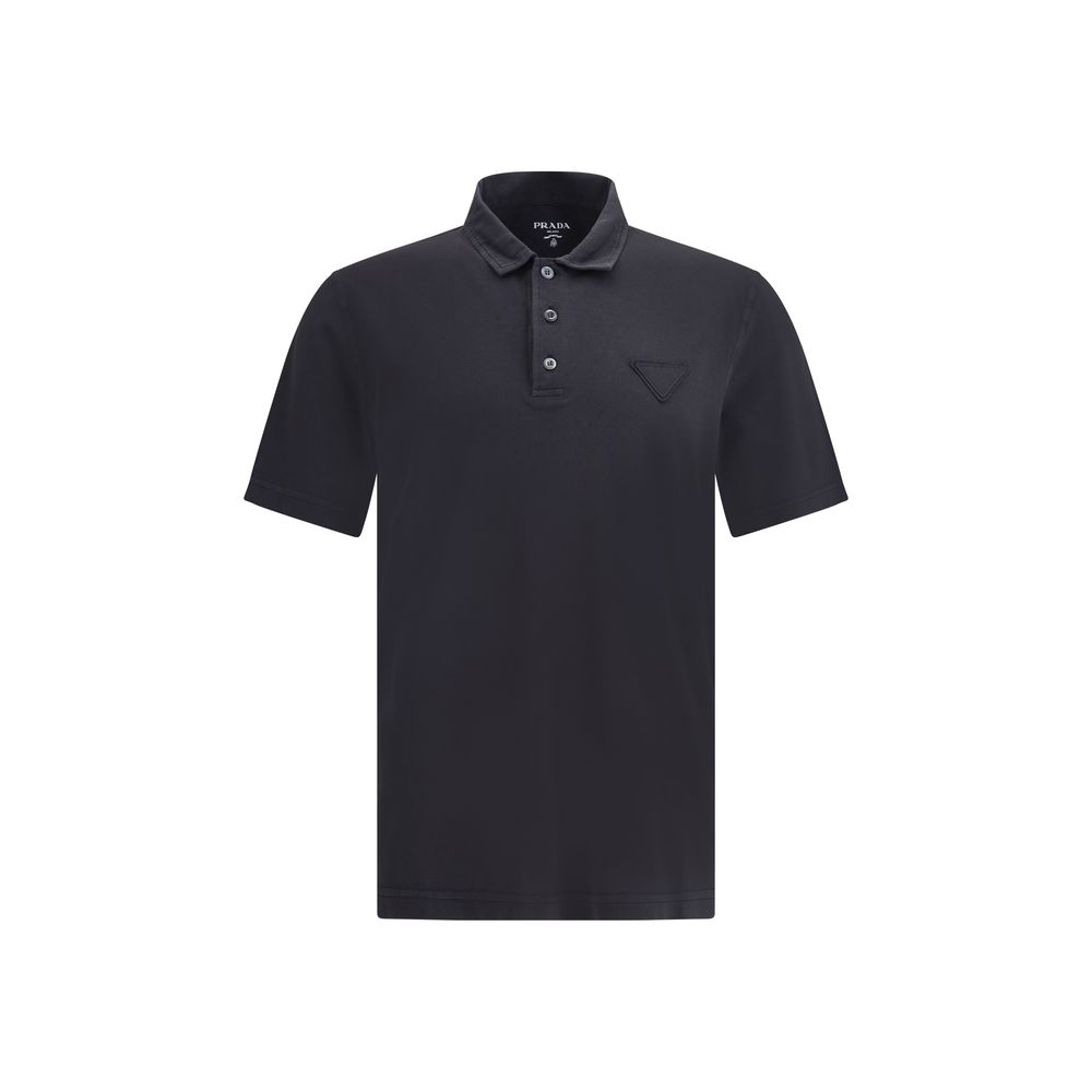 Polo con el logotipo de Prada