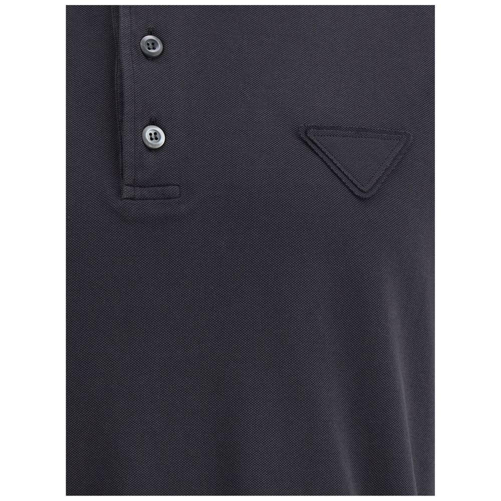 Polo con el logotipo de Prada