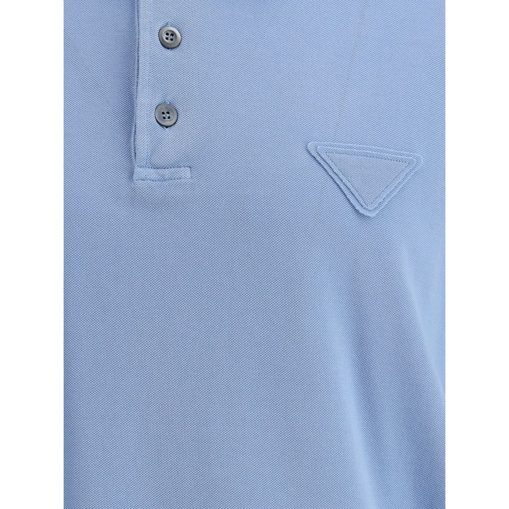 Polo con el logotipo de Prada