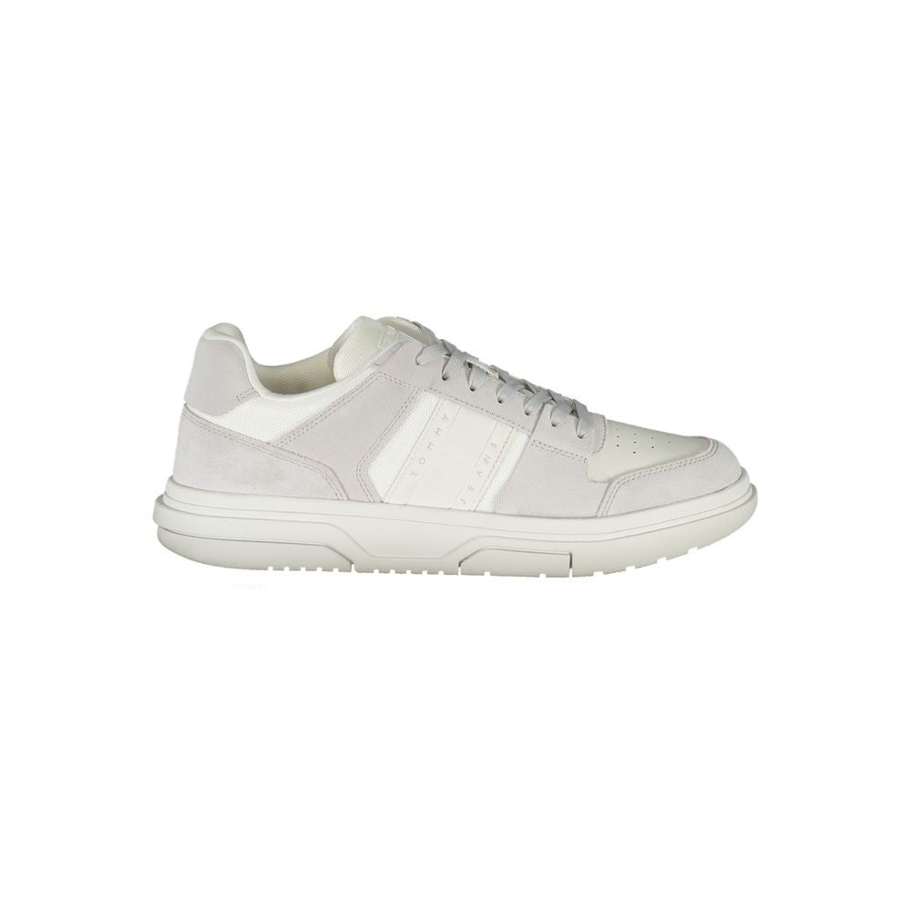 Zapatillas blancas de poliéster de Tommy Hilfiger