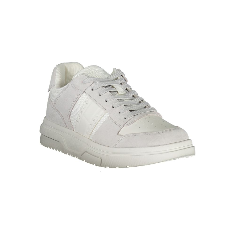 Zapatillas blancas de poliéster de Tommy Hilfiger