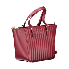 Bolso de mano rojo de polietileno Tommy Hilfiger